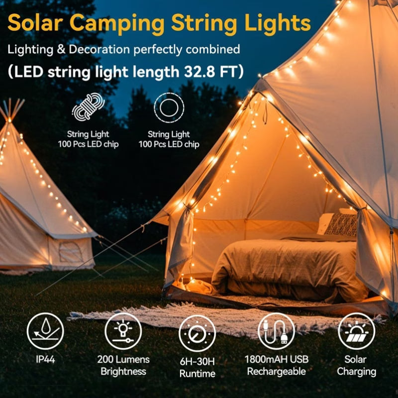 LumiCamp™ Solar String Light