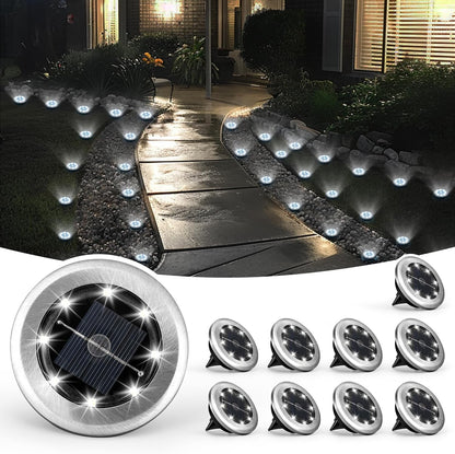 GlowSpot Mini Solcellslampor 10-pack