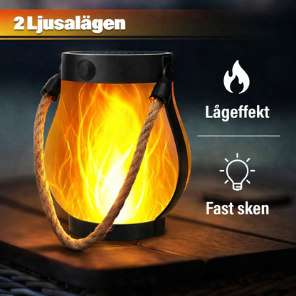 LumiFlame – Elegant Sollykta med Flammande Sken